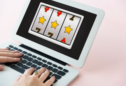 Online Casino on Laptop